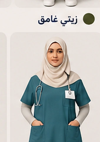 سكراب طبي سوفت ديوتي - خامة روزالين — صورة إضافية