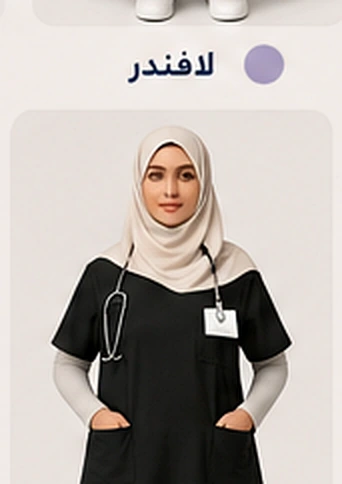 سكراب طبي سوفت ديوتي - خامة روزالين — صورة إضافية
